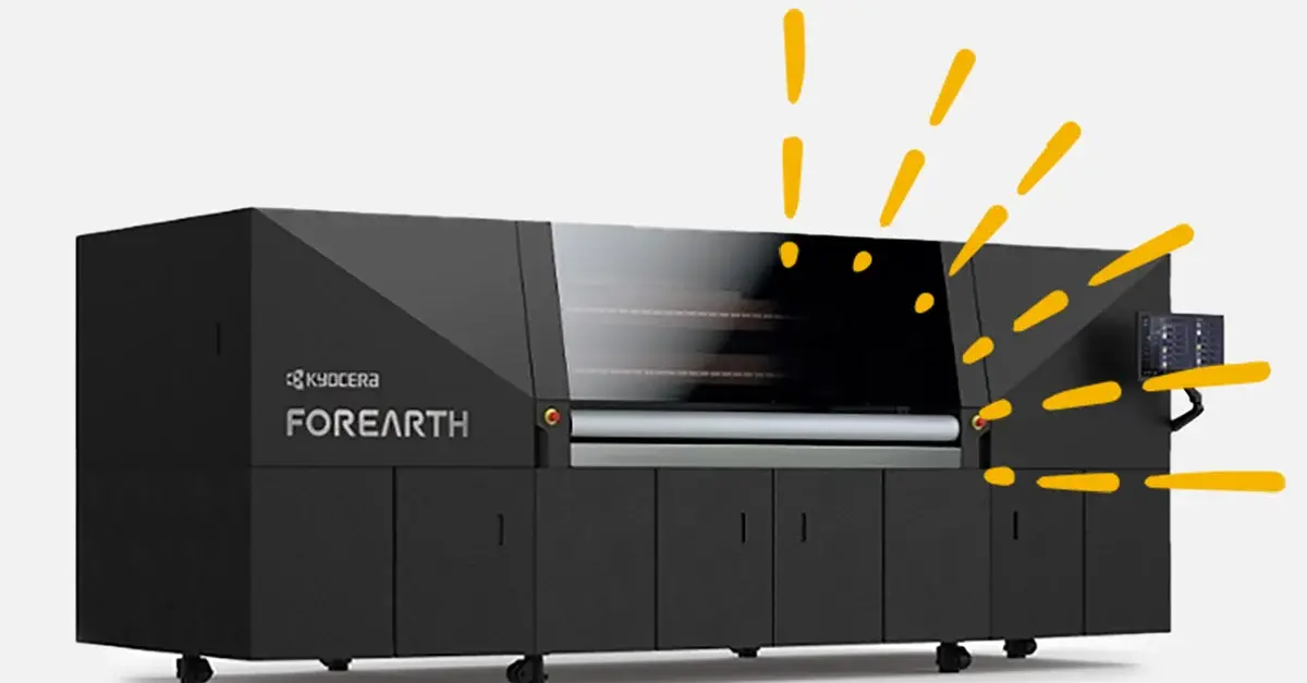 FOREARTH's sustainable inkjet printed fabric for Paris Fashion Week